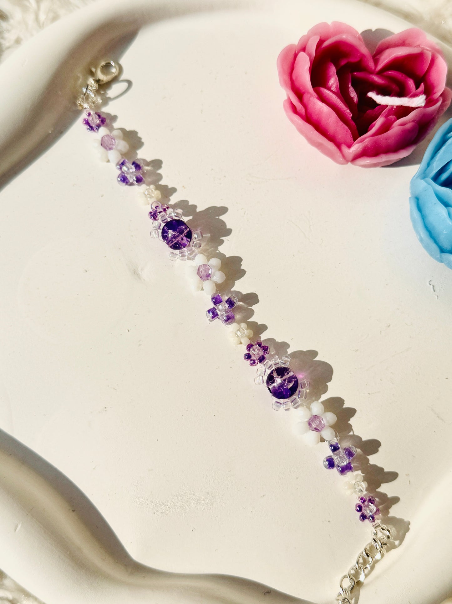 Handmade Floral Beaded Jewelry – Vibrant Bracelets for Every Occasion